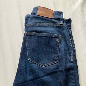 Madewell skinny high riser 24